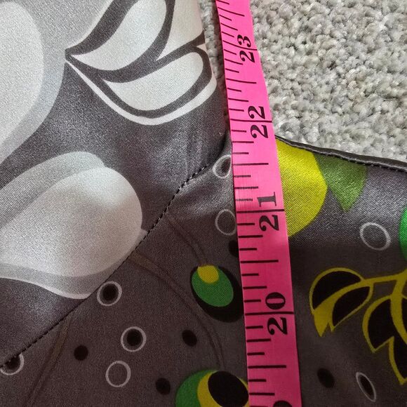 Etcetera 100% Silk oversized relaxed colourful blouse Sz 6 Resort - Picture 11 of 12